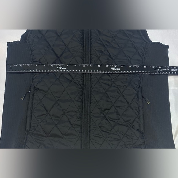 LL Bean Black Primaloft XL Pet Womens Vest Lightweight. Outdoor Packable - Picture 6 of 6